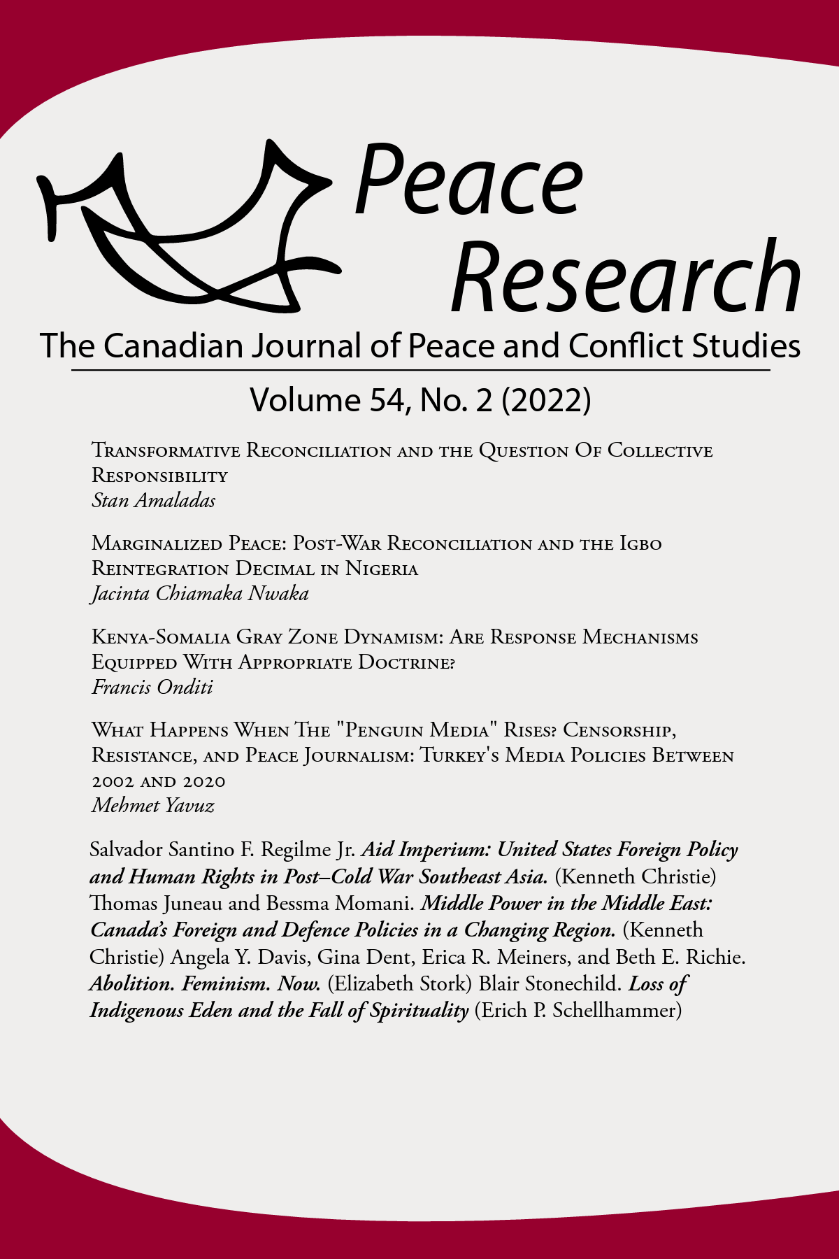 Peace Research 54-2 (2022)